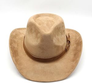 Sombrero de Vaquera de Gamuza de Lujo para Otoño e Invierno - Product Image 6