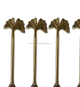 Ensemble de fourchettes en métal à feuilles forgées SS304 de haute qualité pour dîners et mariages - Product Image 3