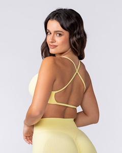 Nouveau design soutien-gorge de sport pour femme à maintien élevé, sensation seconde peau, dos croisé, compression, pour le yoga et l'entraînement - Product Image 2