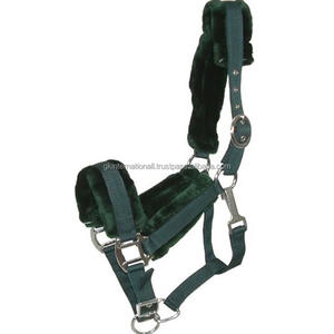 Premium Mink Padding Extra Comfort Nylon Horse Halter Personalizado Nylon English Saddle Style Extra Comfort PP Material para caballos - Product Image 3