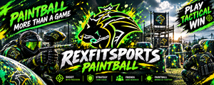 Drapeau d'équipe de paintball REXFIT SPORTS, bannière personnalisée imprimée, fabricant OEM du Pakistan, vente en gros, décoration sportive d'extérieur - Product Image 1