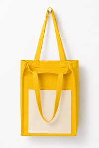 Sac fourre-tout gris réutilisable à longues poignées, sac de shopping à bandoulière pour les courses, les voyages et l'usage quotidien - Product Image 5