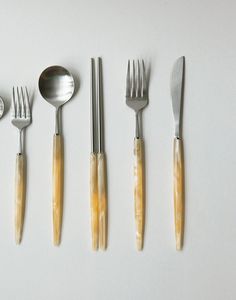Classic Stainless Steel Flatware <b>Set</b> With Marble Handle Dinner Fork Knife Spoon Chopsticks Mirror Polish Western Style Cutlery - Product Image 4