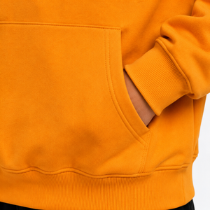 Sudadera con Capucha de Algodón Naranja para Hombre, Estilo Vintage Lavado, con Logotipo Personalizado, Ropa Urbana - Product Image 6