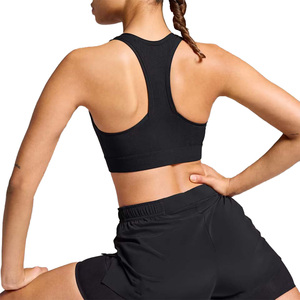 Women's <b>Black</b> Sporty <b>Skorts</b> High Waist Elastic Waist Anti-Pilling Quick Dry Knitted 100% Cotton Shorts with Logo - Product Image 5