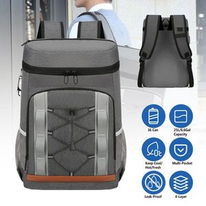 Zaino Termico Morbido per 36 Lattine, Ideale per Campeggio, Escursionismo e Viaggi (25L/6.6Gal) - Product Image 2