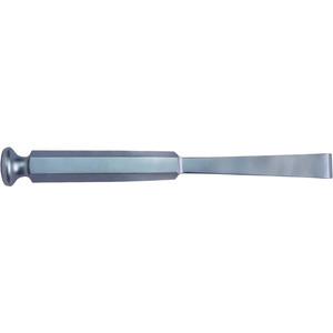 Ciseau à os orthopédique 10 mm, modèle droit, en acier inoxydable allemand, instrument chirurgical manuel de coupe osseuse, réutilisable - Product Image 4