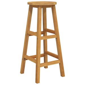 Juego de bar para jardín de madera de acacia maciza de durabilidad media, aspecto natural y durabilidad - Product Image 6