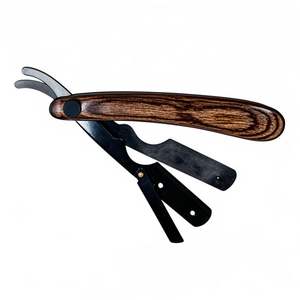 Nueva Navaja de Afeitar Recta de Acero Inoxidable con Cuchillas Individuales, Navaja de Afeitar para Barbería, Venta al por Mayor, Mejor Calidad - Product Image 2