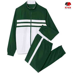 ชุดวอร์มผู้ชายทรงปกติ แห้งเร็ว เป็นมิตรกับสิ่งแวดล้อม โพลีเอสเตอร์ 100% ดีไซน์ 2-in-1 เอวยางยืด มีกระเป๋าข้าง สำหรับฤดูหนาว ออกแบบ ODM - Product Image 1