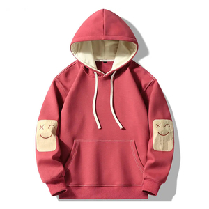 Sudadera con capucha de forro polar personalizada al por mayor con bordado y estampado en relieve para hombre, sudaderas con capucha y sudaderas de alta calidad para hombre - Product Image 3