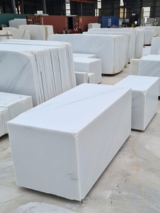 Bloque de Mármol de Calcita Natural Blanca de Vietnam, Código SON W10, Duradero, Impermeable, Ecológico, Diseño Moderno para Exteriores de Apartamentos - Product Image 4