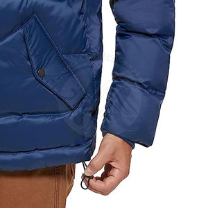 Veste matelassée de haute qualité à prix avantageux, veste d'hiver en nylon/polyester pour homme - Product Image 5