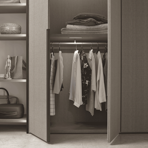 Armario de Dormitorio Moderno Personalizado JY Project, Armario Independiente de MDF, Muebles de Lujo con Estructura sin Marco, Estilo Europeo - Product Image 5