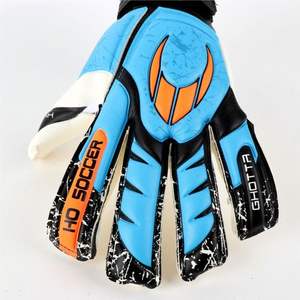 Gants de gardien de but de qualité supérieure, respirants, avec logo personnalisé, protection des doigts en latex allemand 4 mm, vente en gros. - Product Image 3