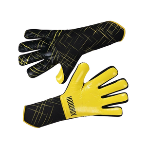 Guantes de Entrenamiento Serie Club: Látex Duradero de 4mm, Corte Plano, Protección para Dedos, Muñequera Elástica, Suministros de Fútbol Personalizados OEM al por Mayor - Product Image 1