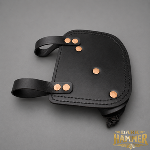 Funda de cuero artesanal medieval vikinga para espada y hacha, de alta resistencia, para cinturón renacentista, para daga. - Product Image 3