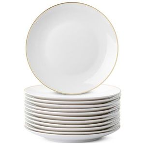 Vintage Enamelware Charger <b>Plate</b> Round Metal Service Tray | Durable Wedding Event Tableware & <b>Decorative</b> Dinnerware Underplate - Product Image 5