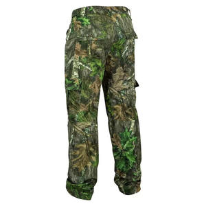 Pantalon cargo camouflage pour homme, taille haute, plusieurs poches, respirant, pour la chasse en plein air, décontracté, coupe droite, pour l'automne - Product Image 4