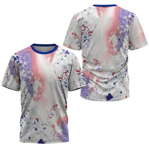 T-shirts pour hommes de qualité supérieure 100% coton à manches courtes, T-shirts personnalisés 100% polyester pour hommes, T-shirts imprimés, vêtements décontractés purs - Product Image 1