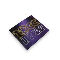 Cetak Dompet Kardus CD 2 Disk Kustom dengan Dua Slot, Kotak Kertas