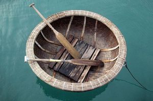 เรือไม้ไผ่สานด้วยมือน้ำหนักเบาสำหรับใช้ในหมู่บ้านชาวประมง - Product Image 6