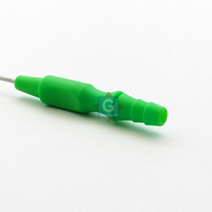Tube d'aspiration ORL Zoellner en acier inoxydable à poignée verte, instrument chirurgical manuel, le plus vendu - Product Image 5