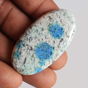 Colgante Ovalado de Jaspe K2 Natural 46x25x5mm en Forma de Gota para Fabricación de Joyas, Cuentas de Gemas para DIY, Collar y Pulsera - Product Image 2