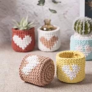Colorful Macrame <b>Basket</b> Planter Stylish Cotton Rope <b>Basket</b> Holder Ideal For Indoor Balcony And Home Decor Use From India - Product Image 2