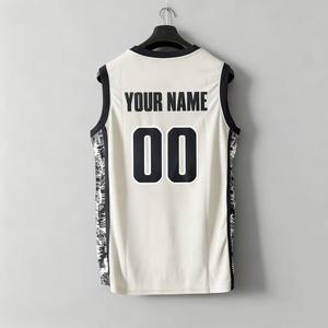 Venta Directa de Fábrica, Jersey de Baloncesto Sublimado Personalizado, Malla Transpirable, Absorbe la Humedad, Antibacteriano, Sin Mangas - Product Image 2