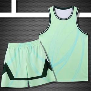 Maillot de basket-ball sportif imprimé par transfert thermique, rayé, sans manches, ample et respirant, pour l'été - Product Image 4