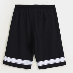 Short cargo homme en toile délavée respirante et écologique, taille mi-haute à cordon de serrage, coupe ample, design multi-poches longues, style streetwear - Product Image 2