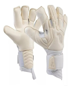 Professional <b>Custom</b> <b>Logo</b> Non-Slip Adjustable Football Goalkeeper Gloves Breathable Rubber Full Finger Waterproof Windproof High - Product Image 5