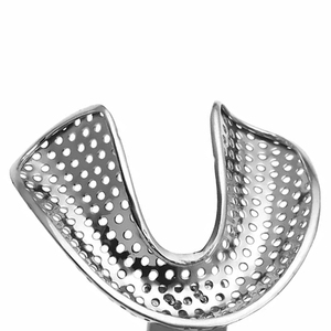 Bandejas de Impresión Dentales de Acero Inoxidable para Prótesis Superior e Inferior, Instrumentos Médicos de Limpieza Rápida Manual - Product Image 6