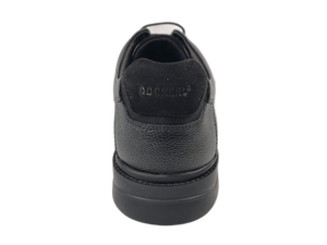 Chaussures habillées de bureau pour hommes DOC MARS, noires, en PU, à bout rond, à enfiler, avec semelle intérieure amortissante, semelle extérieure en EVA, doublure en tissu, toutes saisons - Product Image 4