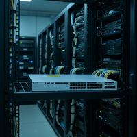 C9200-24P-E Gran Oferta Cisco C9200-24P-E Switch de Red Empresarial de 24 Puertos PoE+ C9200-NM-4G C9200-NM-4X