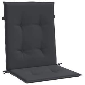 Juego de 2 Cojines Negros para Silla de Respaldo Bajo, Tela Oxford, 100% Poliéster, para Uso en Exteriores - Product Image 3