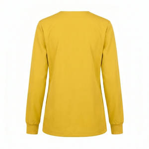 Chaquetas Médicas Personalizadas para Trabajo, Chaqueta de Enfermería con Cierre de Broches y Cuello Redondo, Precio de Fábrica al por Mayor, Descuento por Volumen - Product Image 3