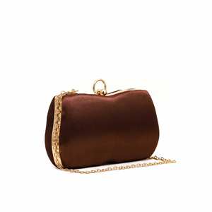 Brown P15378 Fancy <b>Evening</b> <b>Bag</b> Clutch - Product Image 2