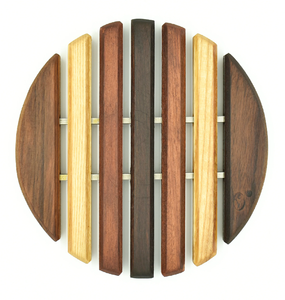 Wood <b>Trivet</b> Heat Resistant Pot <b>Stand</b> for Kitchen Dining Table Custom Made Latest Wood <b>trivets</b> Top Sale - Product Image 1