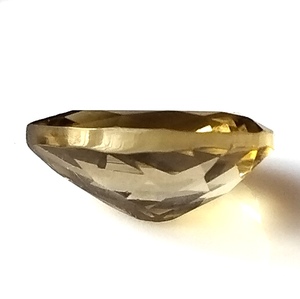 Tourmaline Jaune Doré Naturel Taillée en Poire 7mm x 4mm Zambie 2.15 Carats Effet Feu pour la Fabrication de Bijoux Pierres Précieuses Saphir - Product Image 5