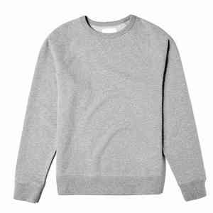 Service OEM – Sweat-shirt homme 100 % coton, dernière conception, couleur unie, basique, manches longues, col rond, personnalisable, grandes tailles - Product Image 1