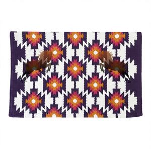 Mantas de montura occidental personalizables para equitación y competición, de lana 100% de Nueva Zelanda, tamaño extragrande 34X36. - Product Image 1