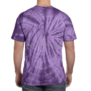 เสื้อยืดผู้ชายลายมัดย้อม แขนสั้น คุณภาพพรีเมียม ไม่มีแบรนด์ สไตล์สตรีทแวร์ ดีไซน์เรียบง่าย สินค้าใหม่ ขายดี - Product Image 6