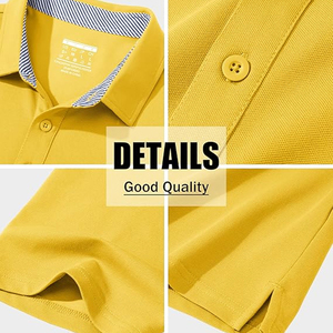 Camisas Polo para Hombre al por Mayor, de Poliéster que Absorbe la Humedad, para Golf, con Logotipo Personalizado, Proveedor de Ropa en EE. UU. - Product Image 6