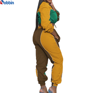 Top Trending with Custom Logo & 2Pcs Set Windbreaker <b>Tracksuit</b> Hot Selling Women's Windbreaker Suit Available in Wholesale Rate - Product Image 1