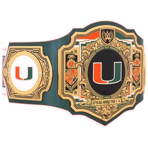 Réplica del Cinturón de Campeonato de los Miami Hurricanes - Product Image 3