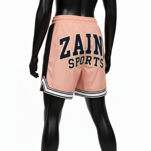 Women Windbreaker Shorts High Quality Polyester Windbreaker Fabric Contrast Panels Custom Logo women's shorts - Product Image 5