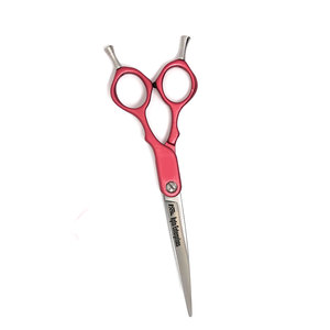 Red Curve <b>Dog</b> Grooming <b>Scissors</b> Pet Hair Cutting Shears Precision Curved Blade for <b>Dogs</b> and Cats 6-Inch Pet <b>Scissors</b> - Product Image 5