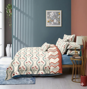 High Thread Count <b>Bedding</b> <b>Set</b> Queen Size Luxury Bed Sheet <b>Set</b> with Pillow Cases - Product Image 3